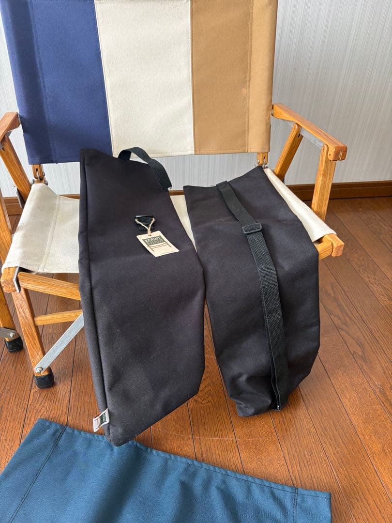 刻印有り カーミットチェア ワイド 2脚セット 純正シート付 コンダクターズ 刻印有り カーミットチェア ワイド 2脚セット 純正シート付 コンダクターズ