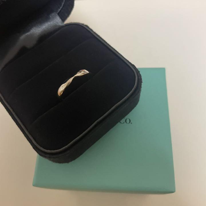 ティファニー TIFFANYCo. ハーモニーリング Pt950 8.5号