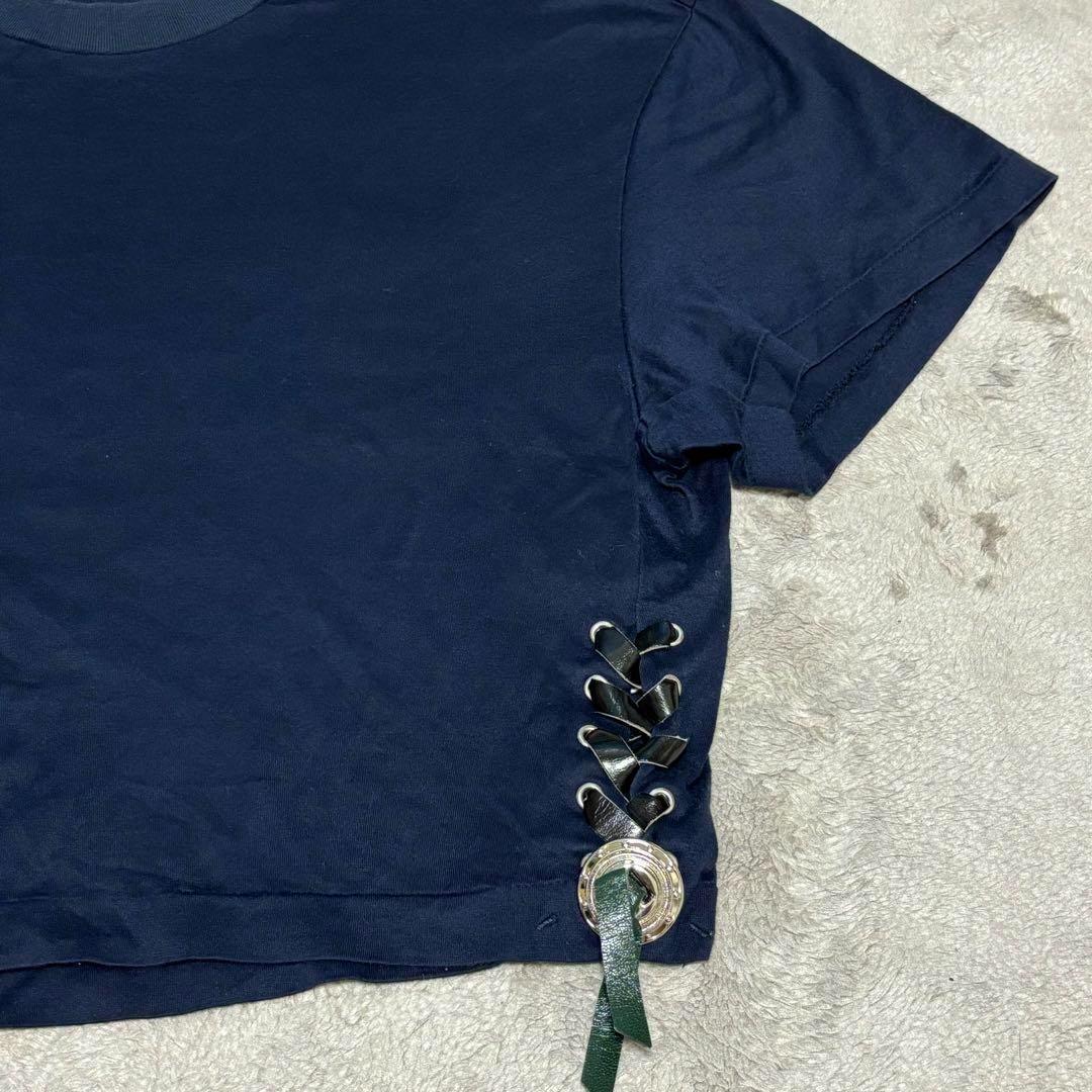 トーガ プルラ toga PULLA クロップド tシャツ 半袖 トップス