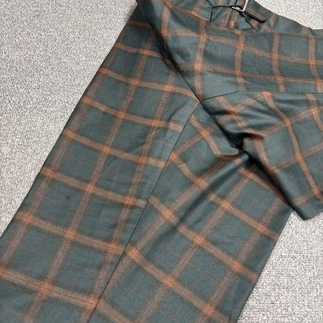 Paul Smith】2018ssクラブチェック タータン タック スラックス