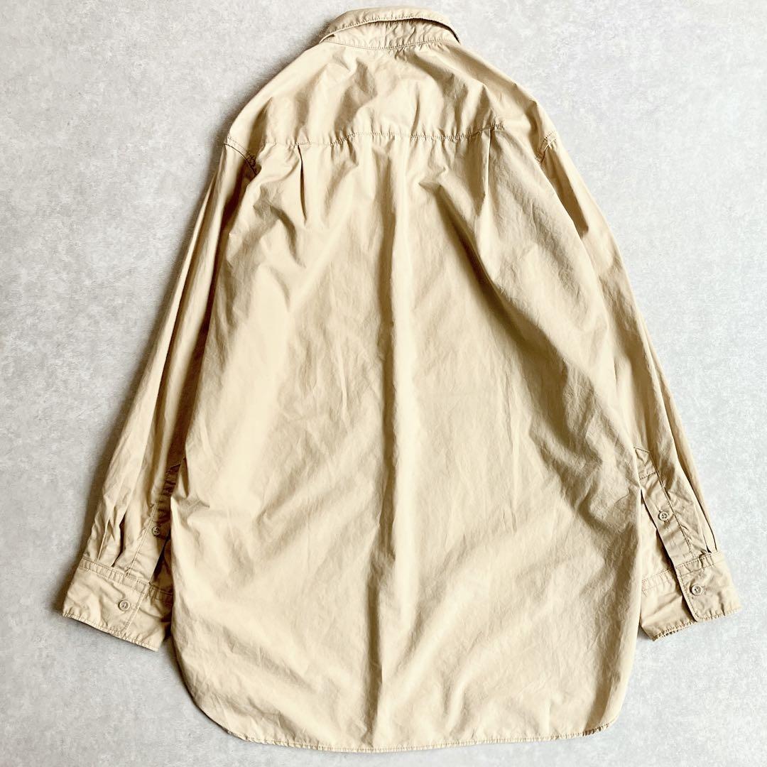 美品 プラージュ Oxford Long シャツ コットンオーバーシルエット