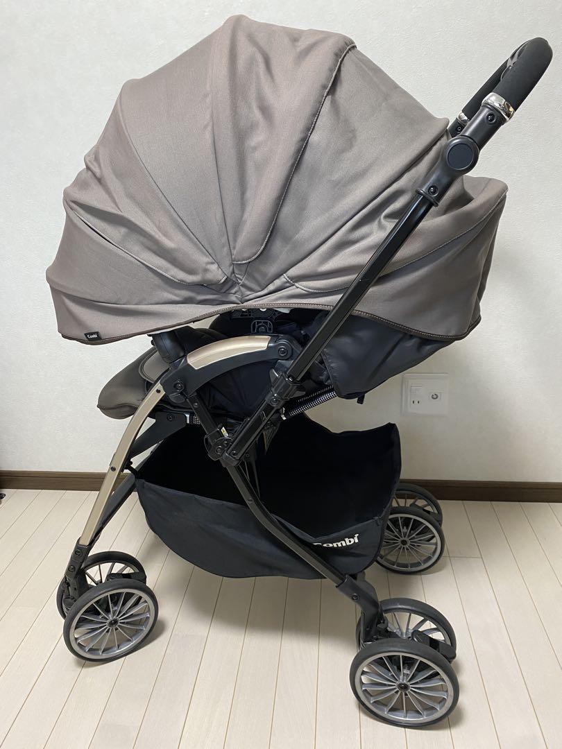Combi ベビーカー アンブレッタ 4キャス エッグショック セピアブラウン