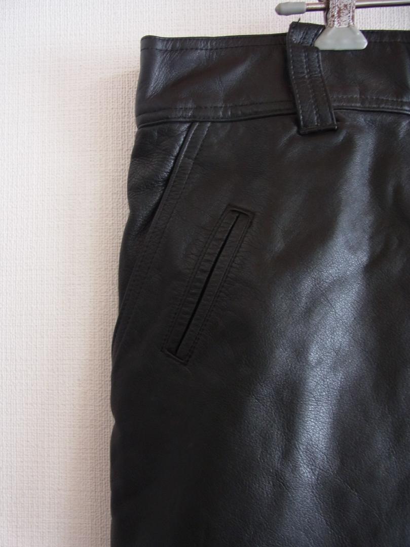 コミネ 本革 レザー ライディング ライダース パンツ 4L XL バイク
