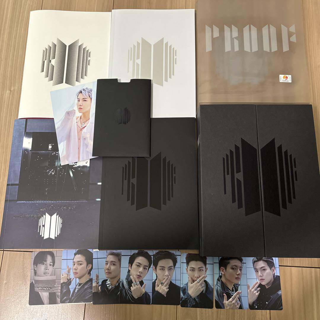 BTS アルバムセット BTS PROOF アルバムセット CD3枚付き - メルカリ