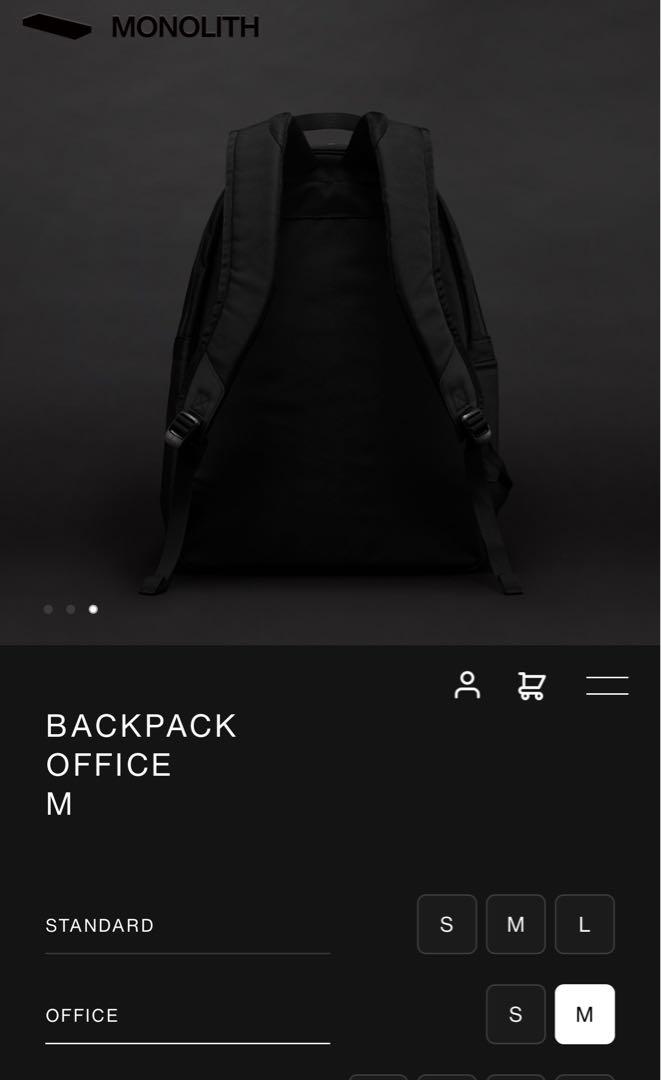 くまもん様　モノリス　MONOLITH BACKPACK OFFICE M