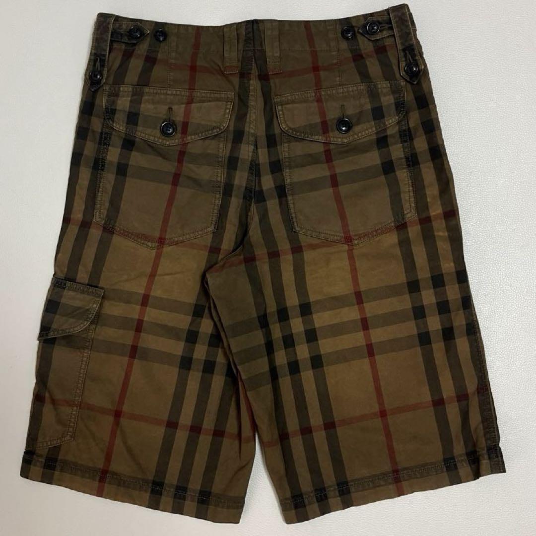 BIRBERRY LONDON ノバチェック ハーフパンツ メンズ