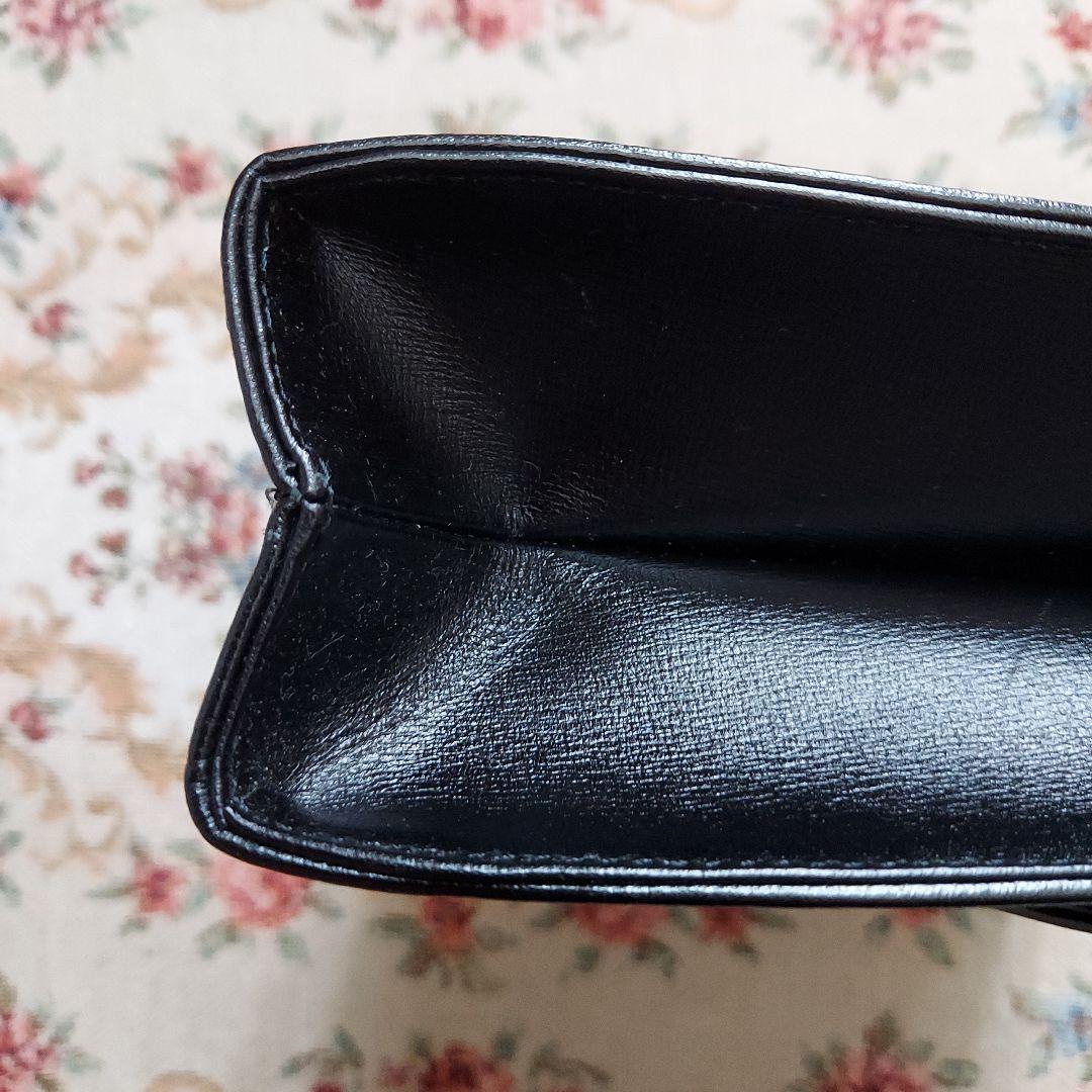 こまちさま専用 DAKS LONDON 黒いレザーフォーマルハンドバッグ