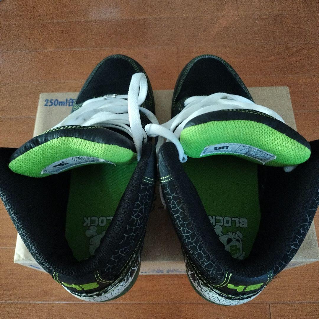 e*t様 KenBLOCK DCスカルデザイン ハイカットスニーカー 27cm