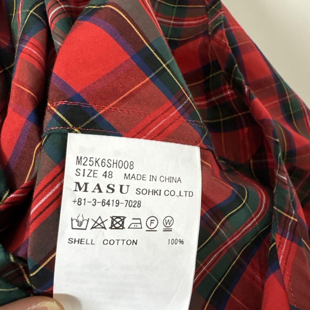 MASU チェックシャツ