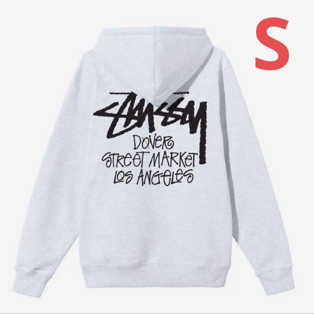 ❗️期間限定SALE❗️STUSSY x DOVER フーディ グレーS