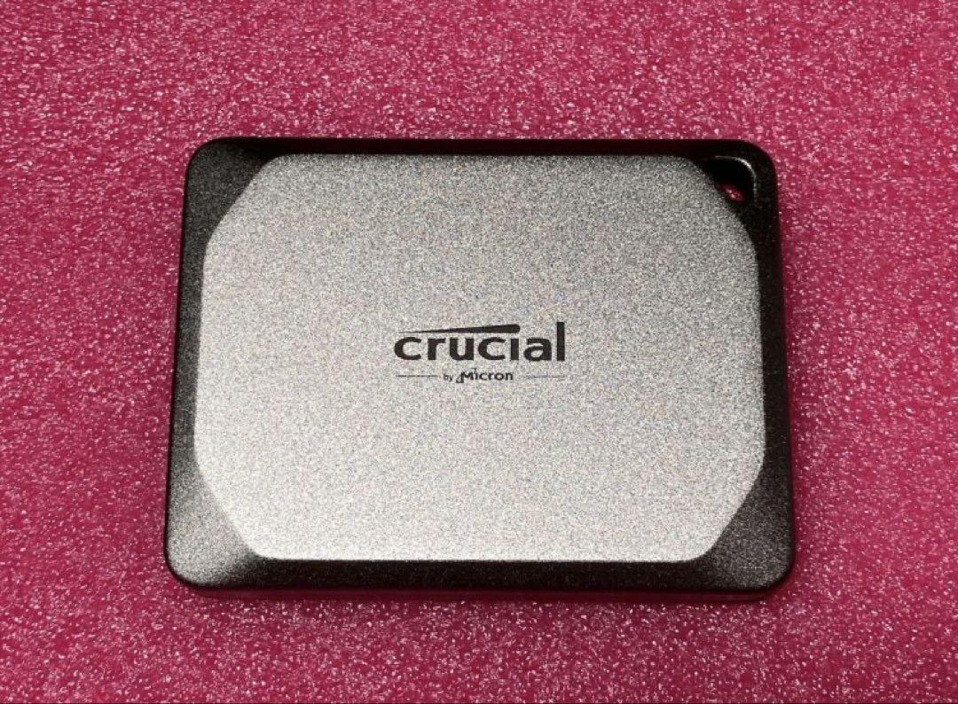 Crucial 4TB ポータブルSSD Mac向け 1050MB/s