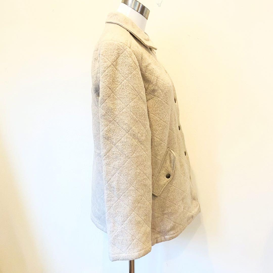 【美品】ルコックスポルティフ クラシック ダイヤモンド キルティング コート