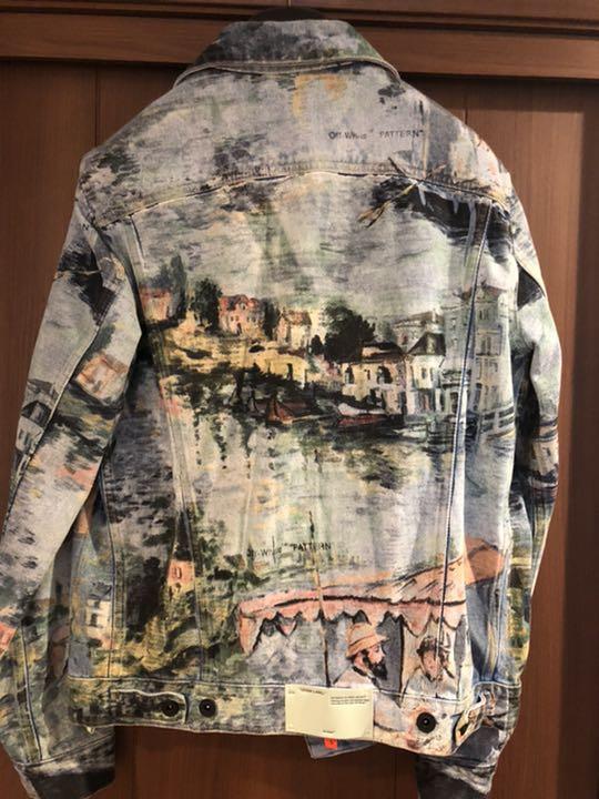 ジャケット・アウター Off-White SS19 lake holiday denim jacket