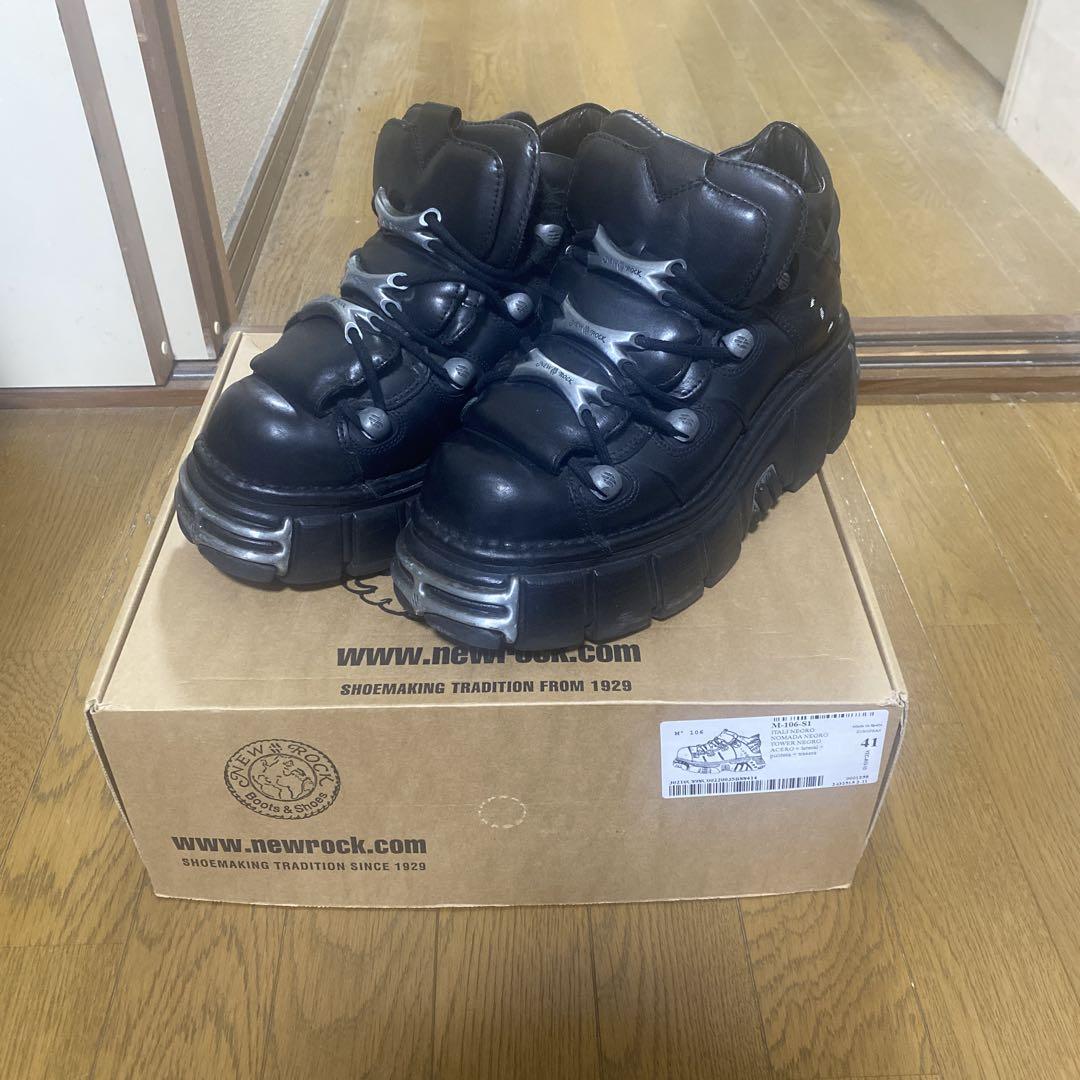 【美品】NEW ROCK M-106-S1 サイズ41
