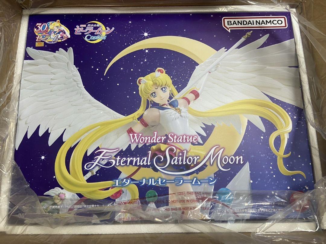 セーラームーン ワンダースタチュー 新品未開封　Sailor Moon 美少女戦士セーラームーンCosmos ワンダースタチュー エターナル