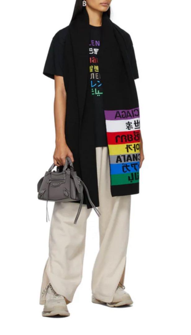 ●送料込●BALENCIAGA●ロゴ ジョガーレギンス Balenciaga ロゴクロップドトップ