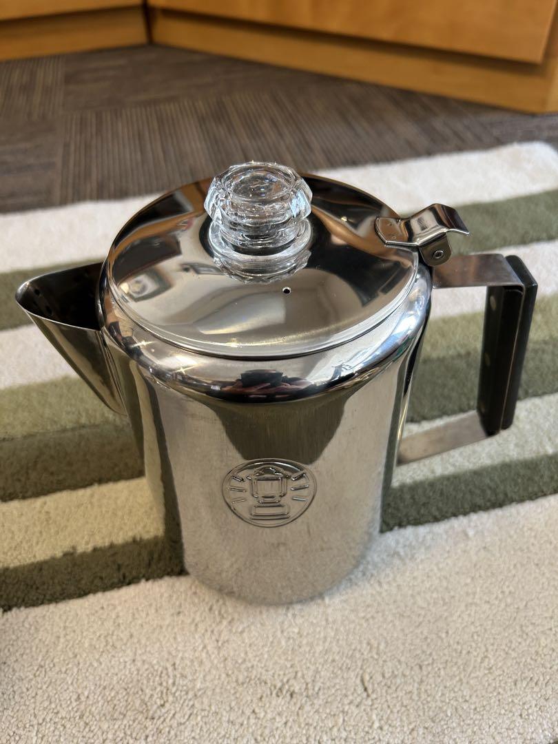 極美品！コールマン ステンレスパーコレーター