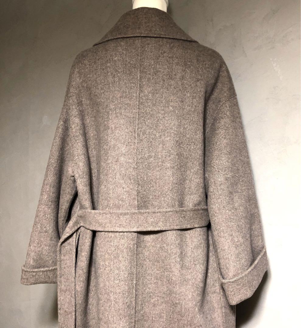 ハンドメイド ウールロングコート