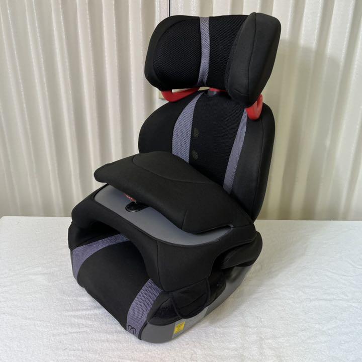 クリーニング済 ☆綺麗☆ エールべべ サラット3ステップV3 ブラックグレー