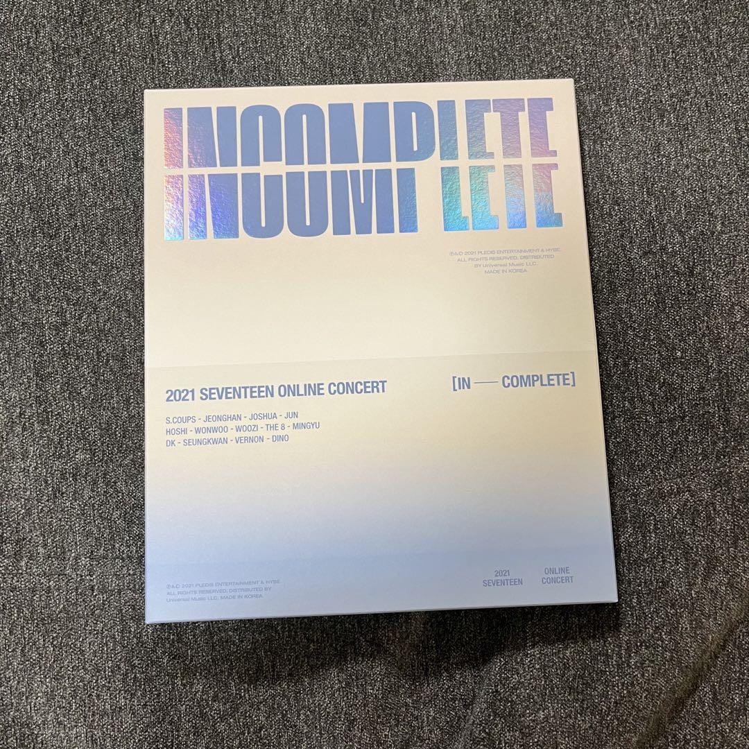 SEVENTEEN incomplete Blu-ray