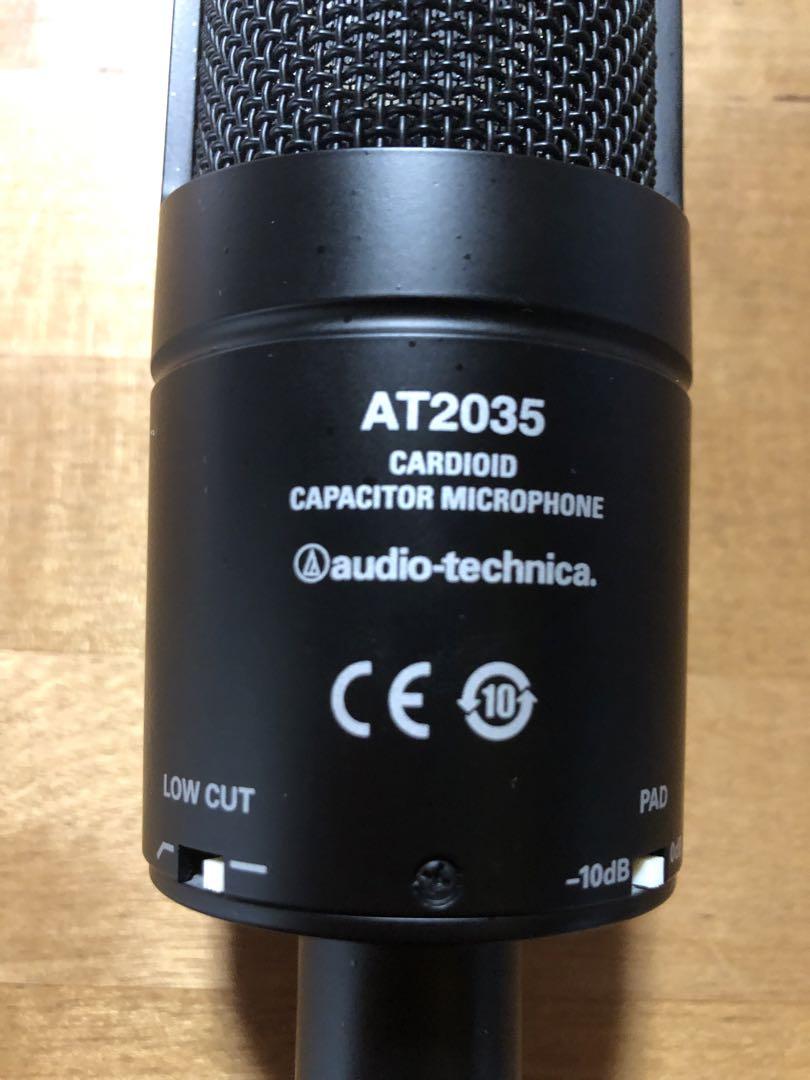 【audio-technica AT2035】オーディオテクニカ　マイク