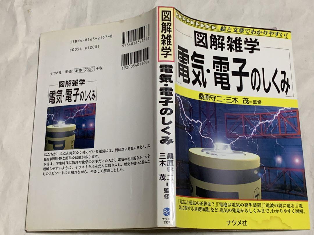 入荷通知 アプリ おすすめ 図解雑学 電気・電子のしくみ 人文