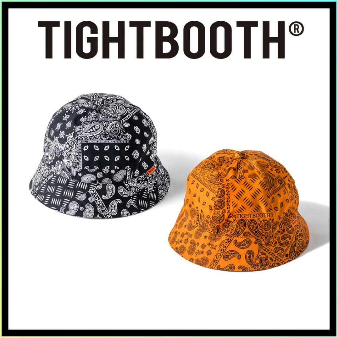 《TIGHTBOOTH/タイトブース》ペイズリー柄　ハット　メトロハット