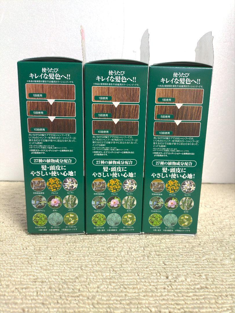 505☆ 自然派clubサスティ 白髪用 利尻カラーシャンプー ダークブラウン