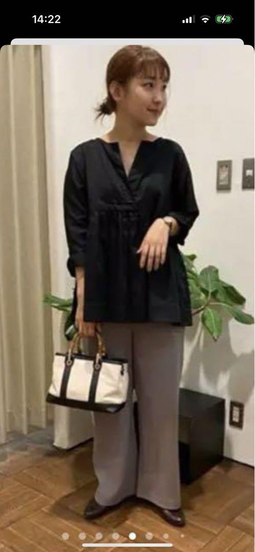 新品♡アーバンリサーチドアーズ プリーツイージーストレートパンツ