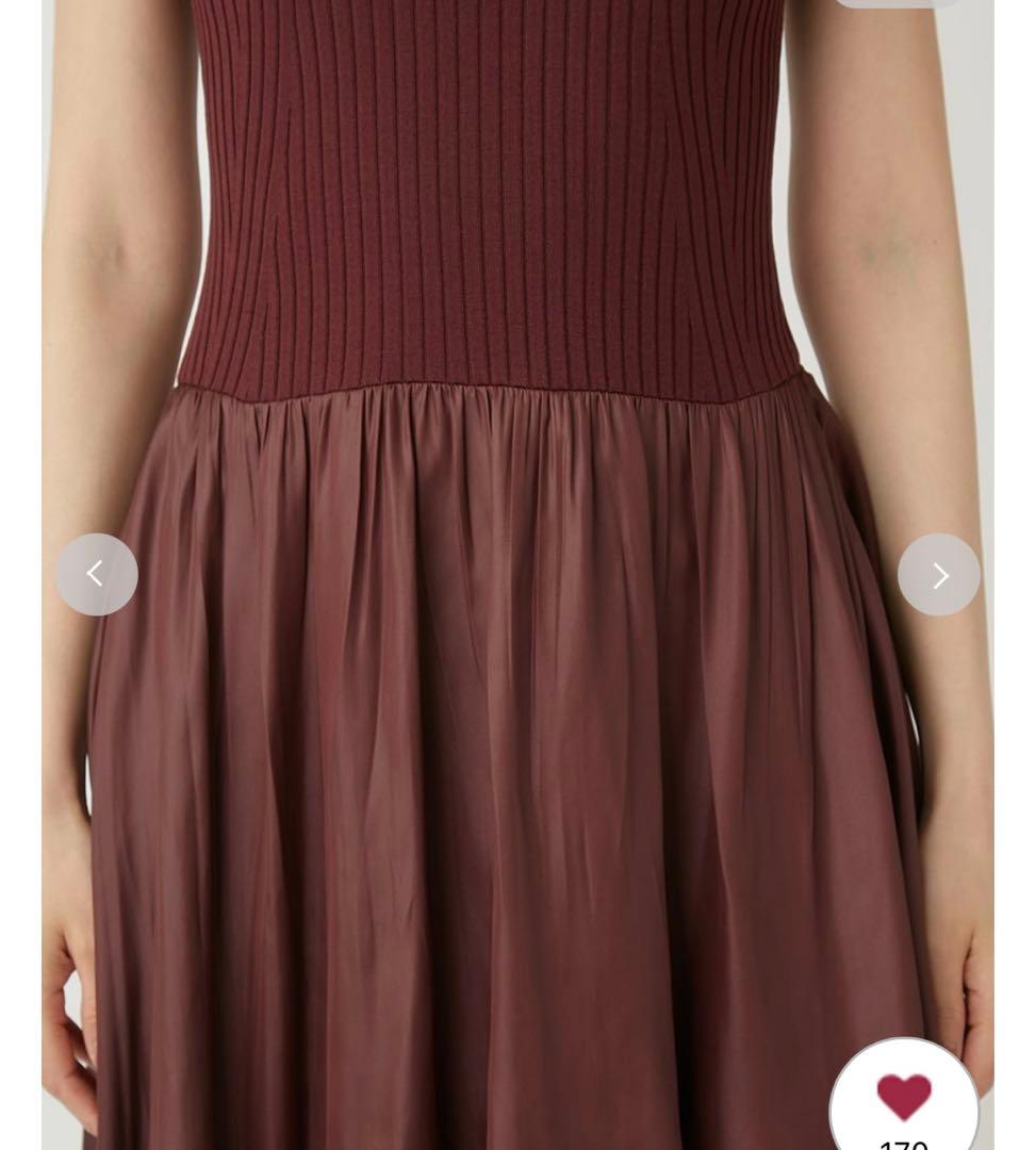 FRAY I.D(フレイ アシメティアードスカートコンビニットワンピース FRAY I.D(フレイ アシメティアードスカートコンビニットワンピース