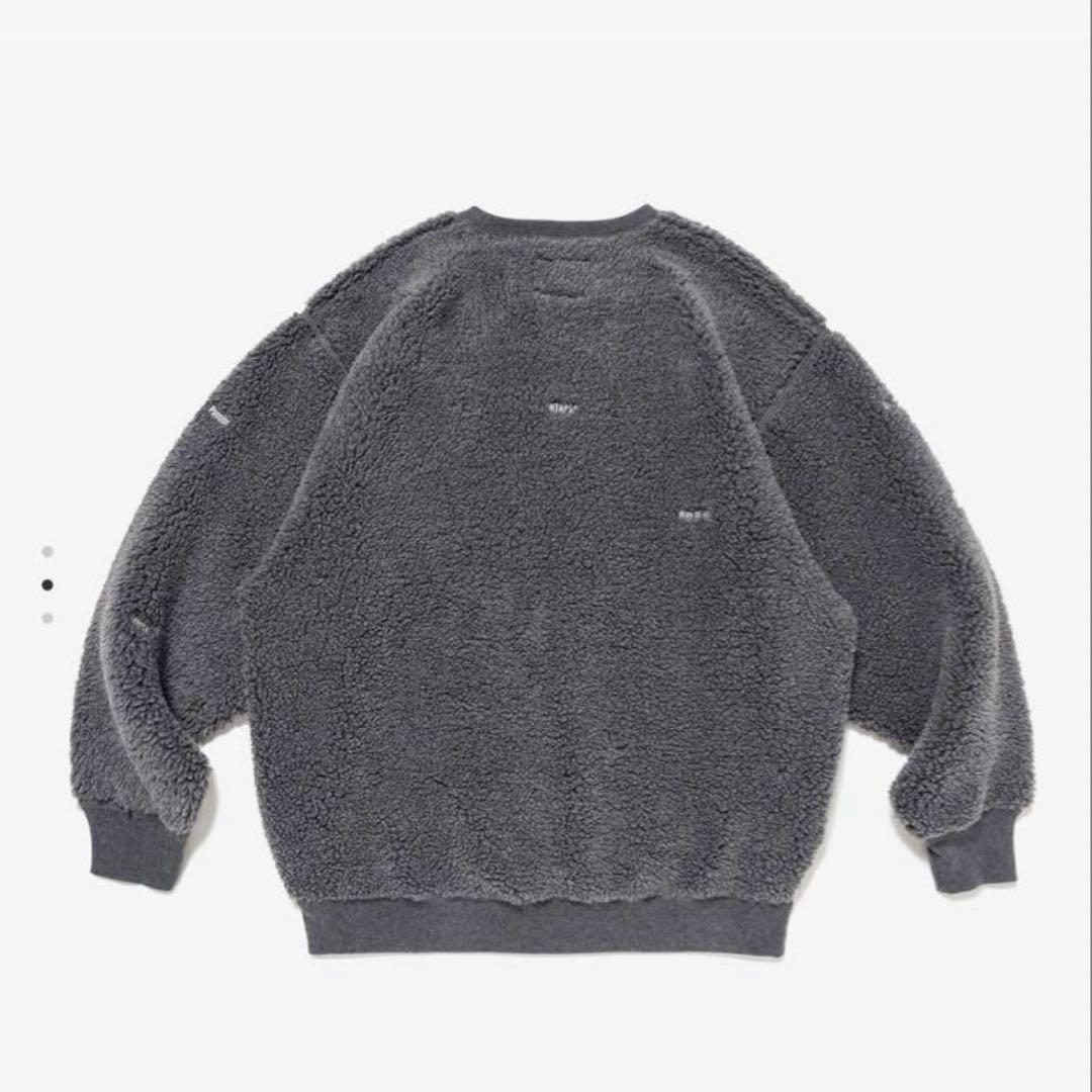 WTAPS 2024FW BC SWEATER POAC GRAY XLサイズ