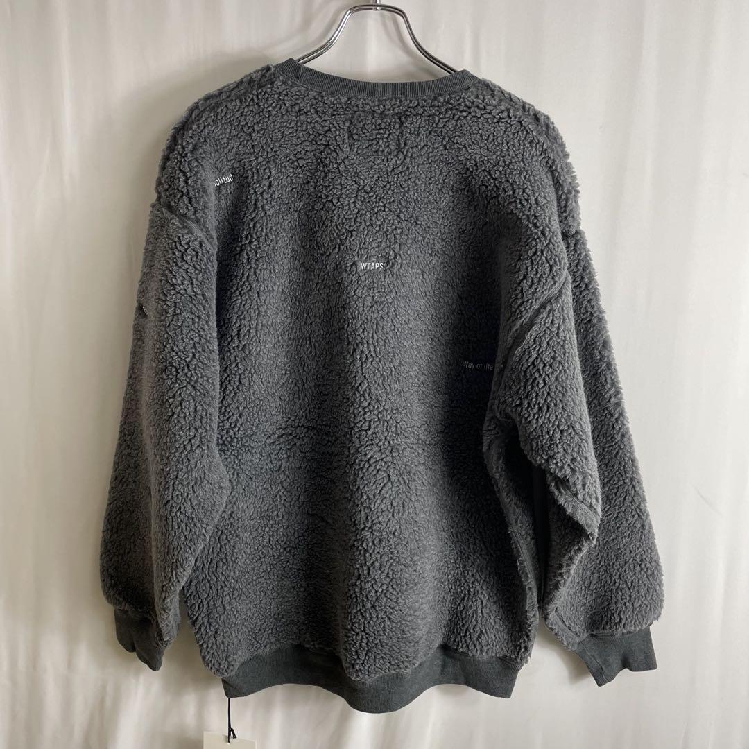 WTAPS 2024FW BC SWEATER POAC GRAY XLサイズ
