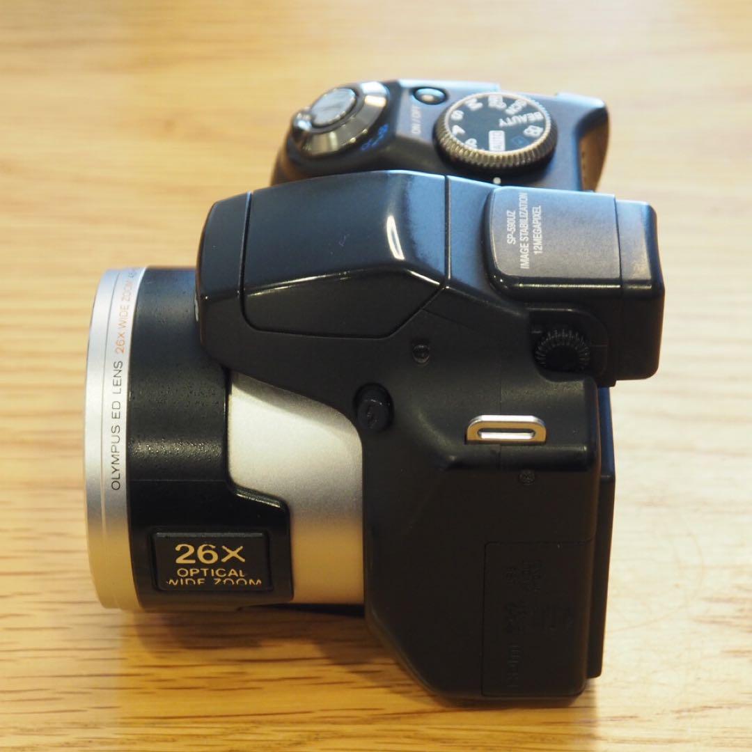 オールドコンデジ　OLYMPUS オリンパス SP-590UZ・美品 Amazon | OLYMPUS デジタルカメラ SP-590UZ ブラック SP-590UZ