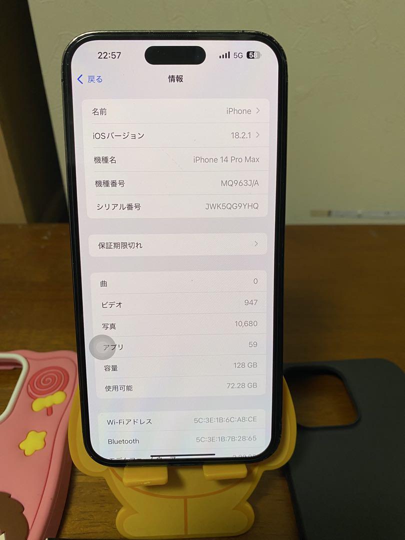 128GB Simフリー