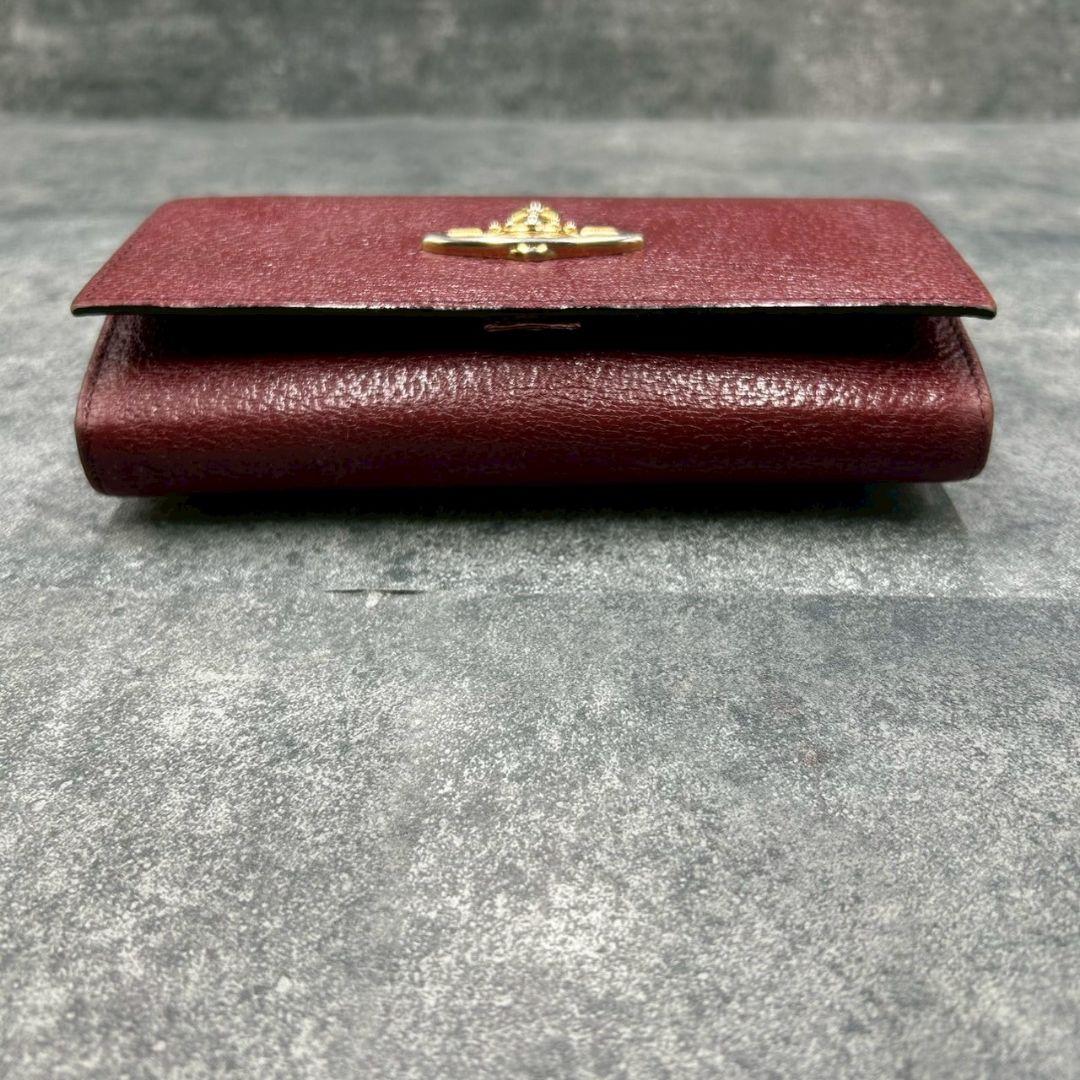 直送商品 極美品】ヴィヴィアンウエストウッド レザー 長財布 オーブ 小物