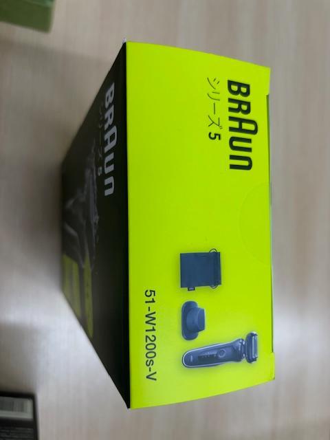 【未開封】Braun ブラウン シリーズ5 51-W1200s 電気シェーバー