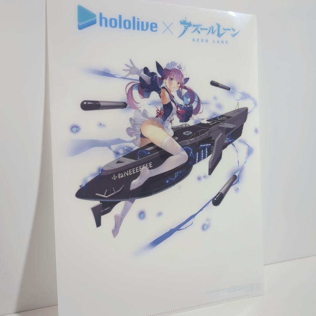 hololive ホロライブ アズールレーン c97 湊あくあ クリアファイル