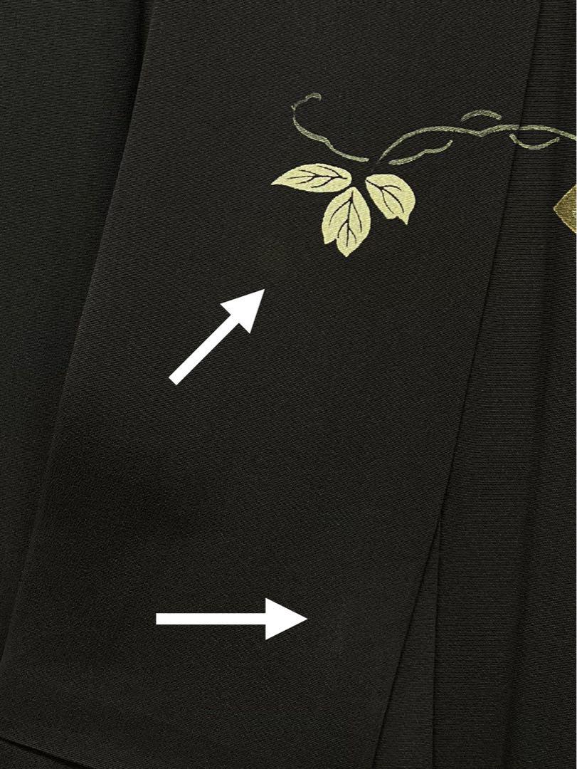 訪問着 付け下げ 刺繍 金彩 鳥 正絹 X483 訪問着 付け下げ 刺繍 金彩 鳥 正絹 X483 - メルカリ