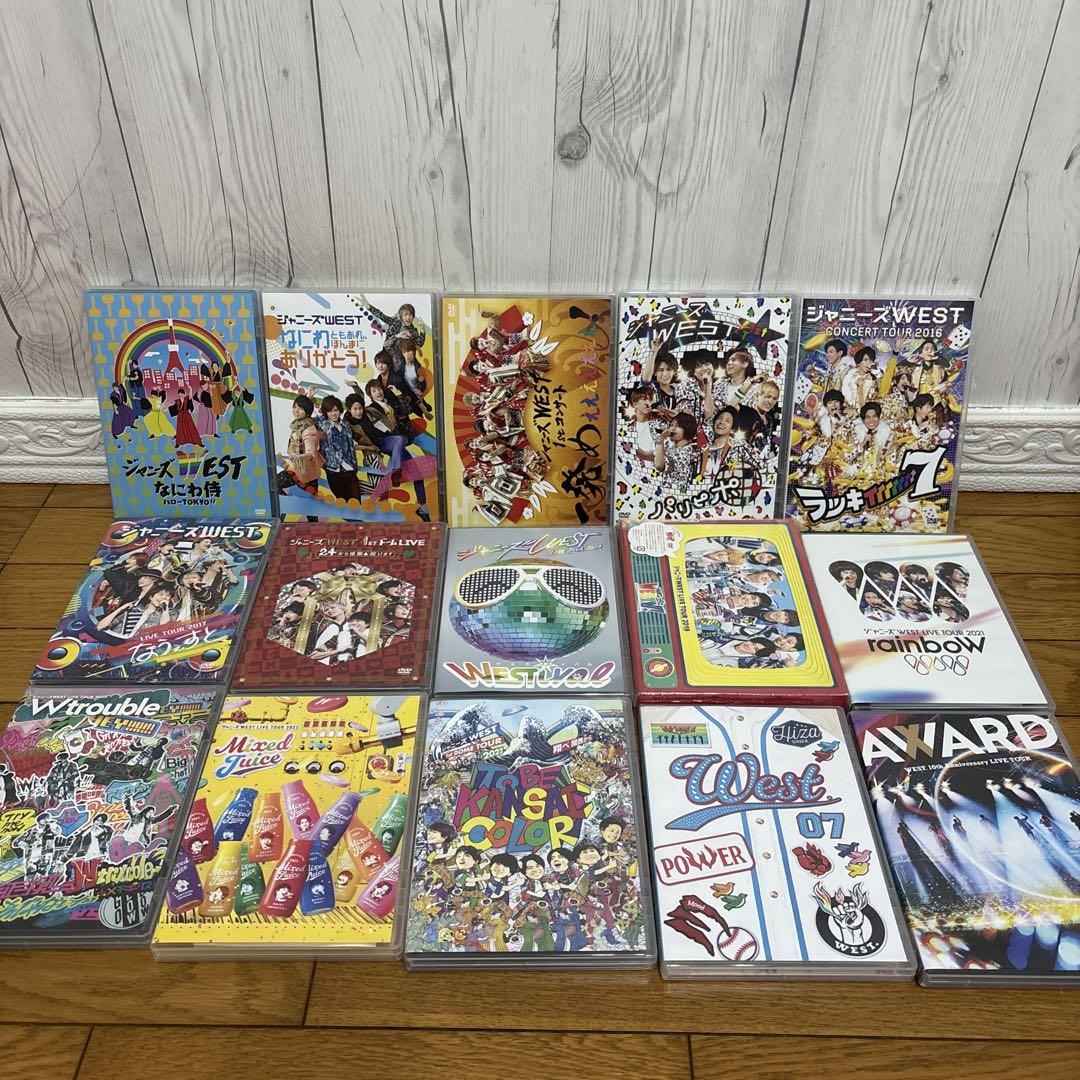 ジャニーズWEST WEST. DVDまとめ売り11点