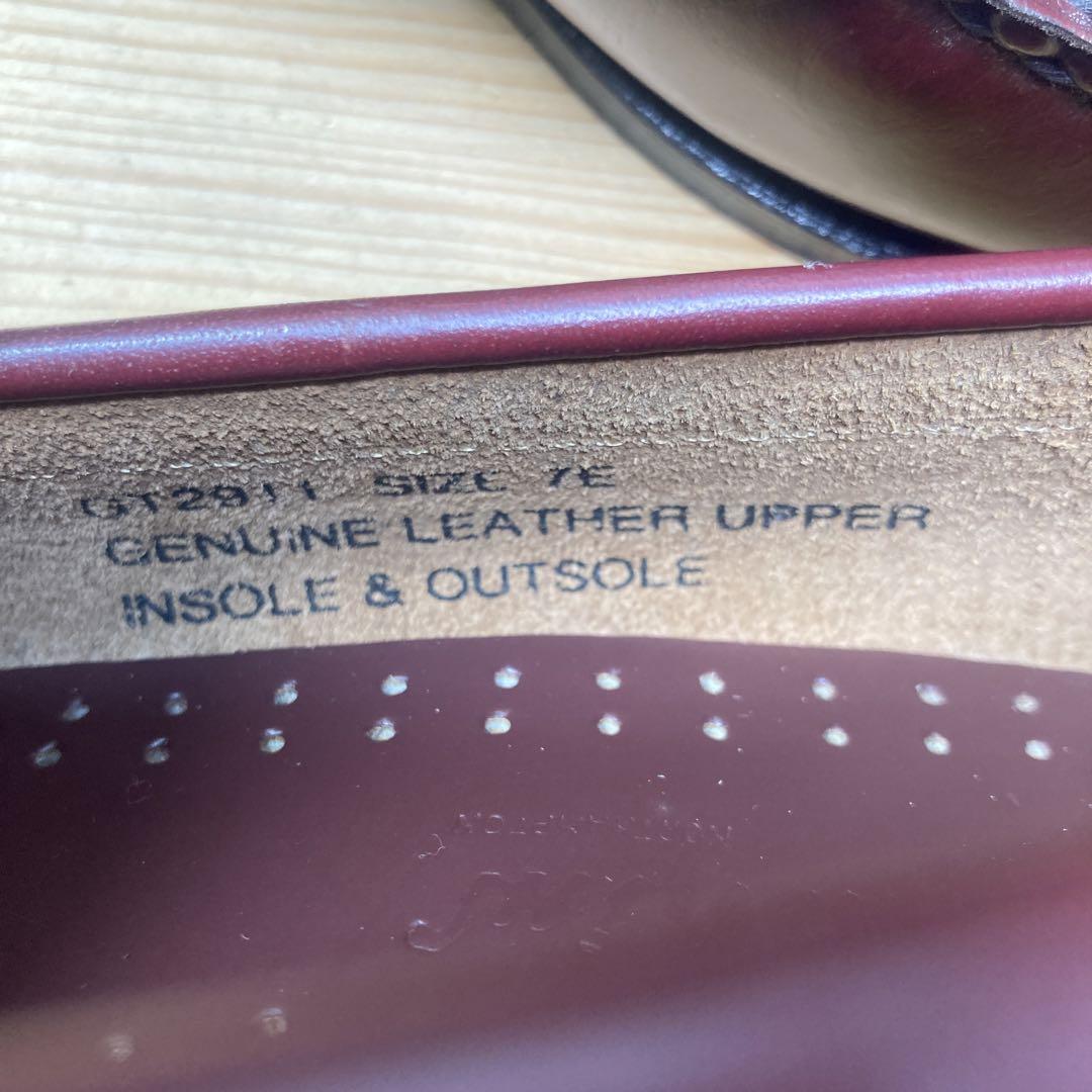 HAWKINS GENUINE LEATHER ローファー バーガンディ 未使用