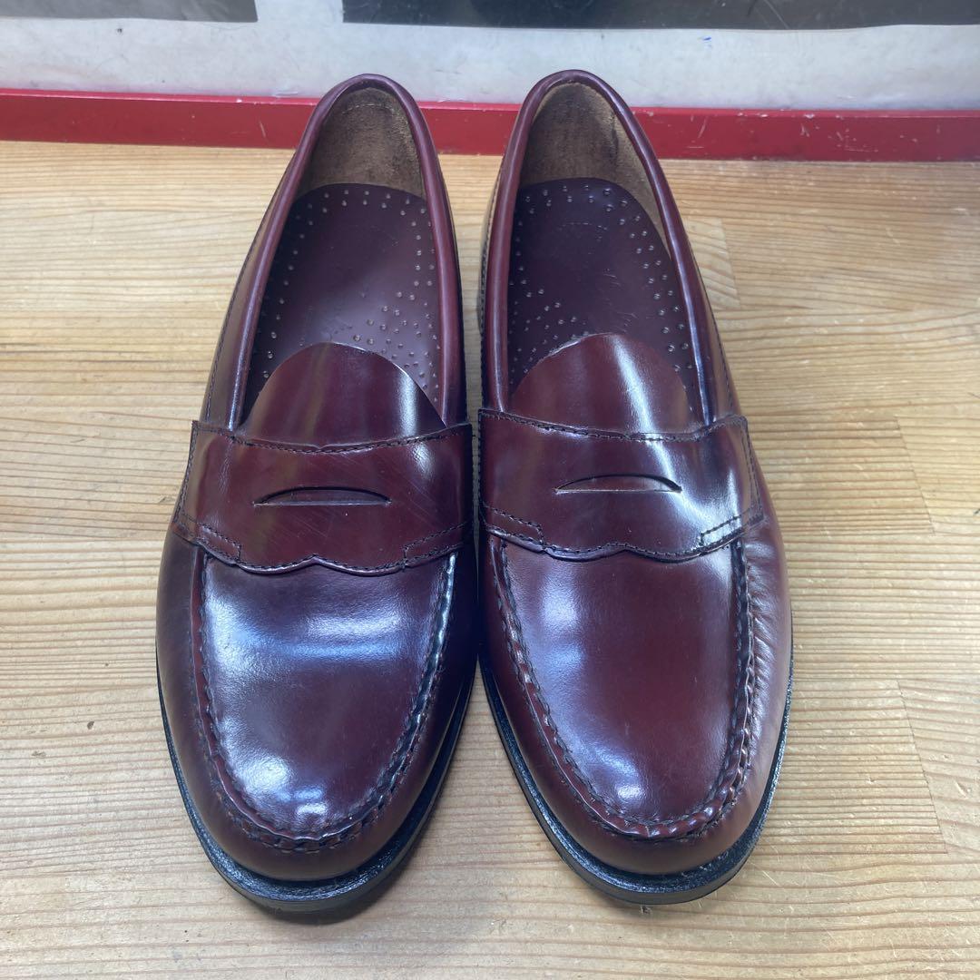 HAWKINS GENUINE LEATHER ローファー バーガンディ 未使用