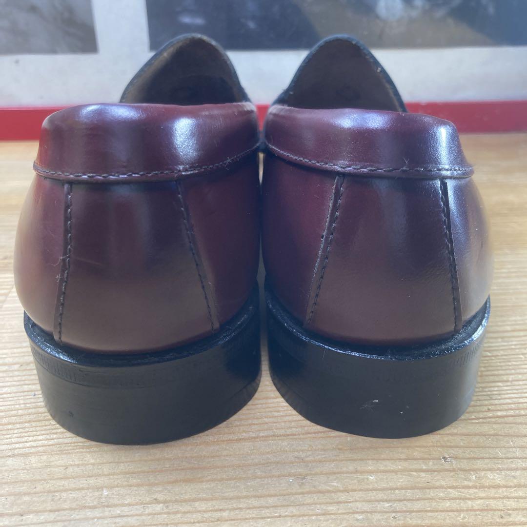 HAWKINS GENUINE LEATHER ローファー バーガンディ 未使用