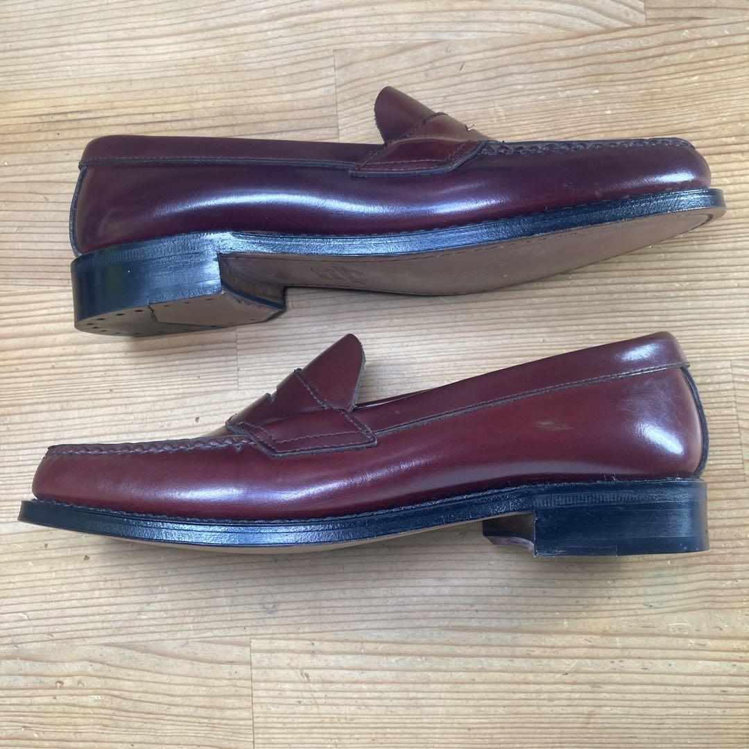 HAWKINS GENUINE LEATHER ローファー バーガンディ 未使用