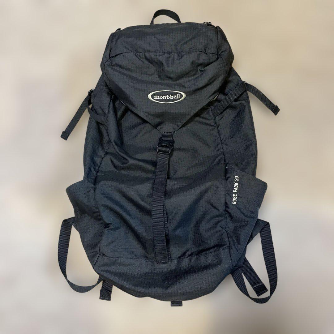 mont-bell ROSE PACK 20 ブラック mont-bell ロゼパック 20 Women's - メルカリ