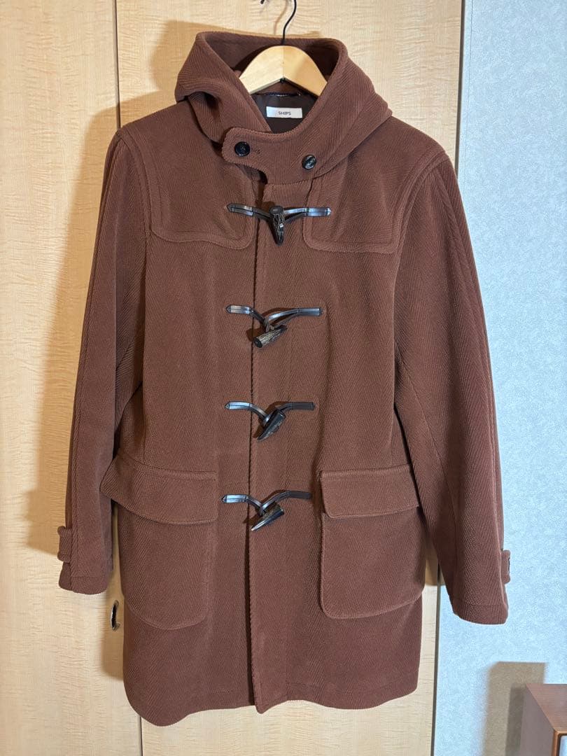 SHIPS バロムブローサ社製 ダッフルコート ライトブラウン XLXL(LL)・SHIPS