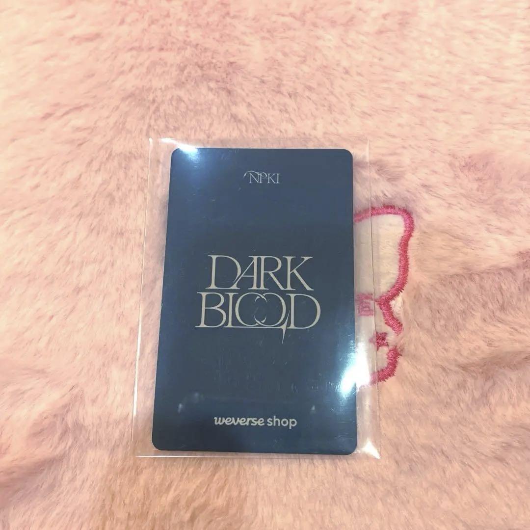 enhypen dark blood showcase ニキ　トレカ　値下げ○
