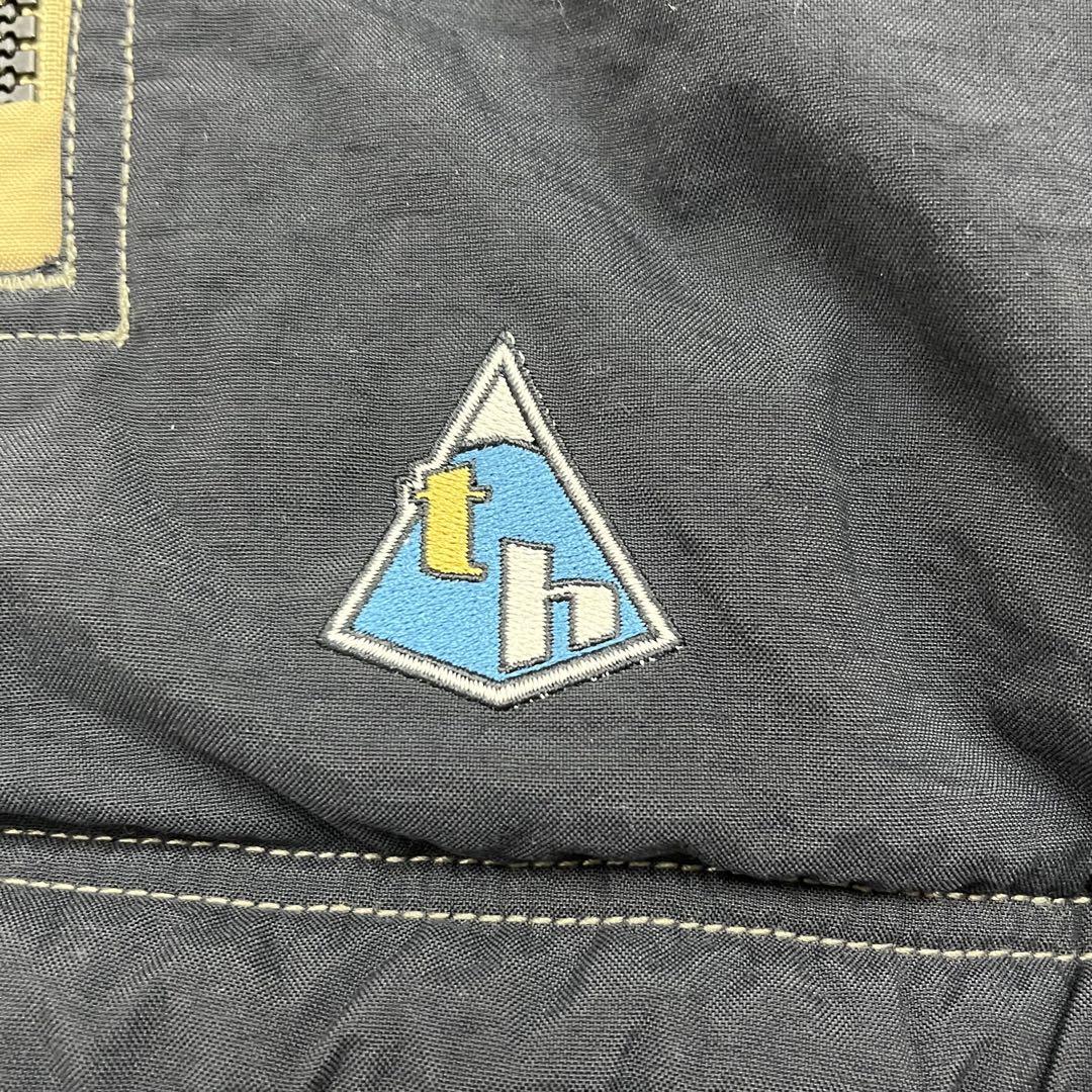 90s Tommy hilfigerリバーシブル ナイロン フリース ジャケット 画像4