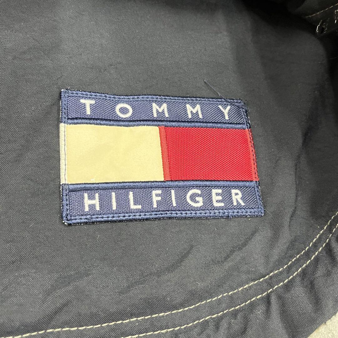 90s Tommy hilfigerリバーシブル ナイロン フリース ジャケット 画像8