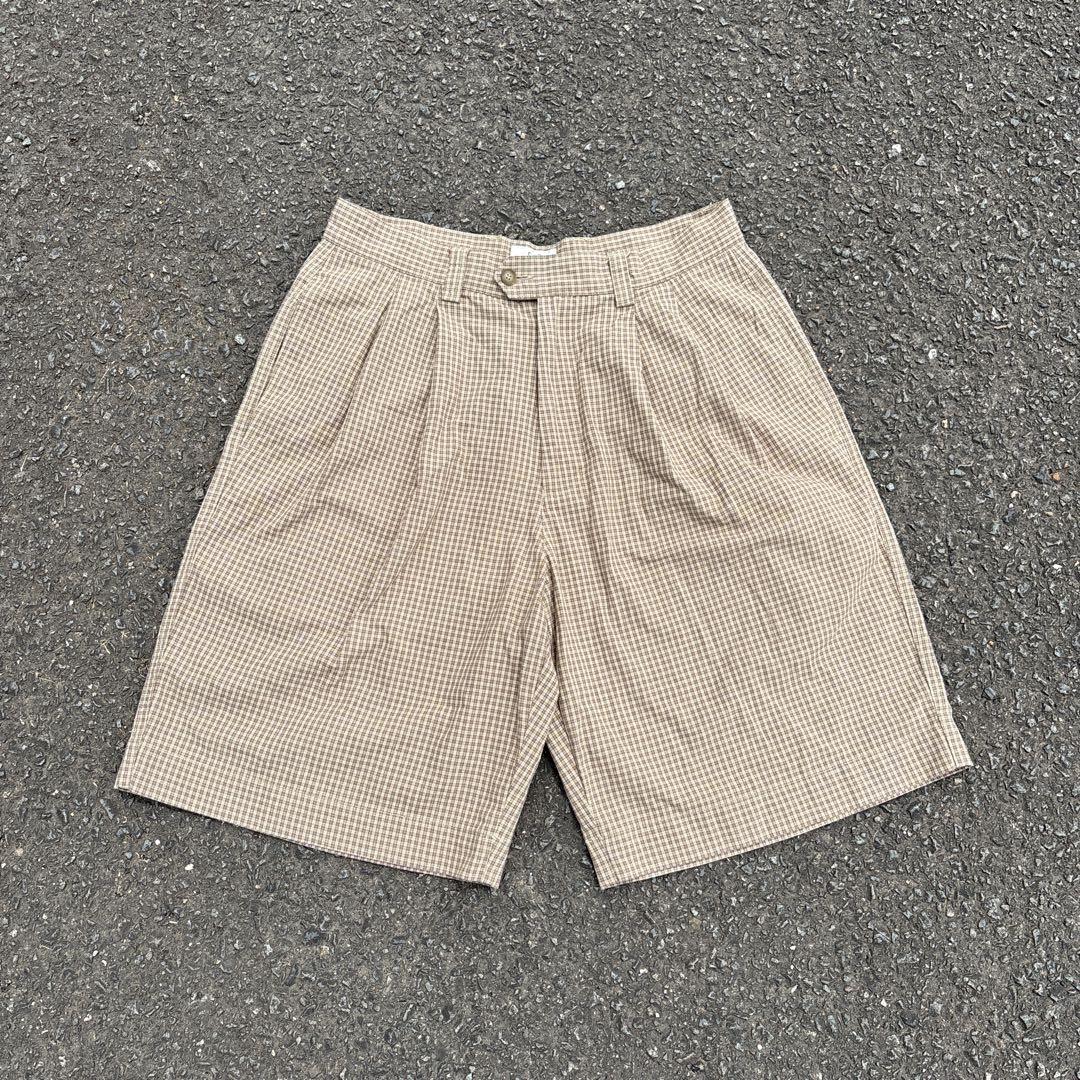 90s OLD GAP ショートパンツ 白タグ チェック柄 好配色 2タック