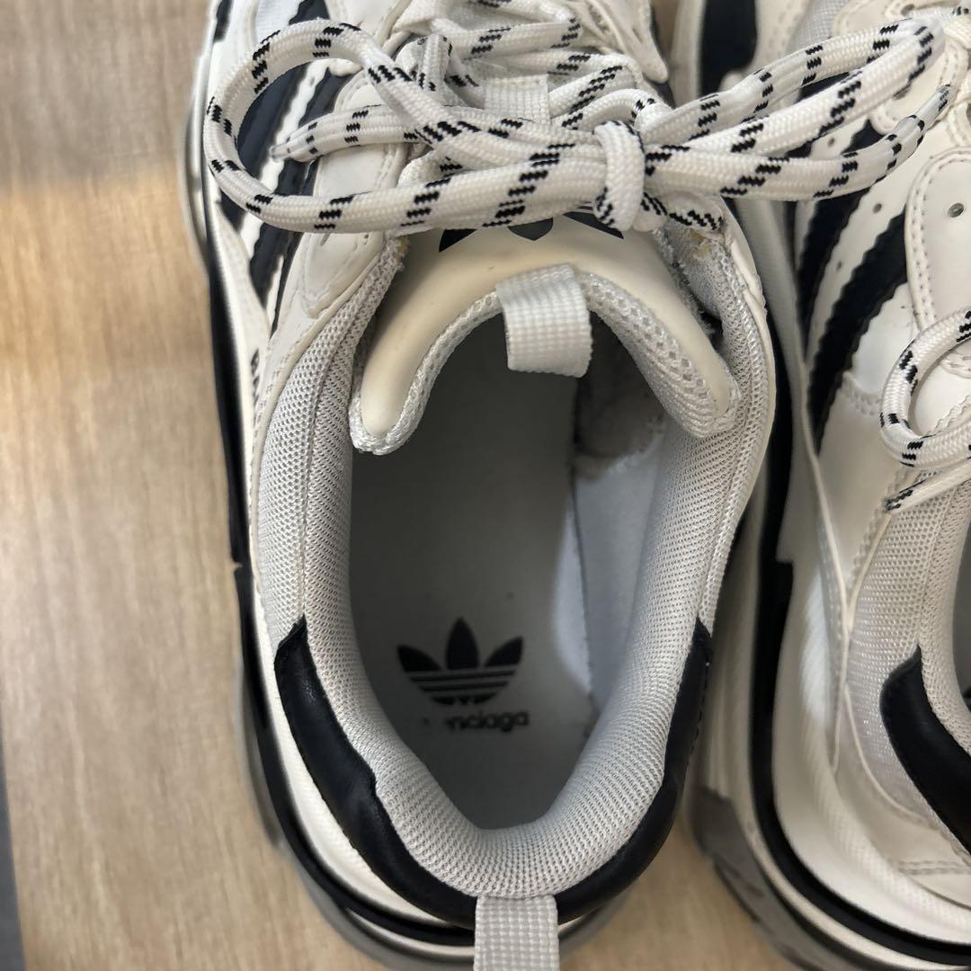 balenciaga adidas トリプルS 43 着用10回未満